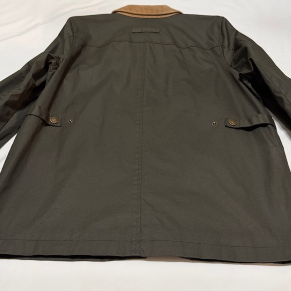 Lauren Ralph Lauren Cotton Barn Jacket Corduroy Collar P/M New W/O Tag - Picture 3 of 10